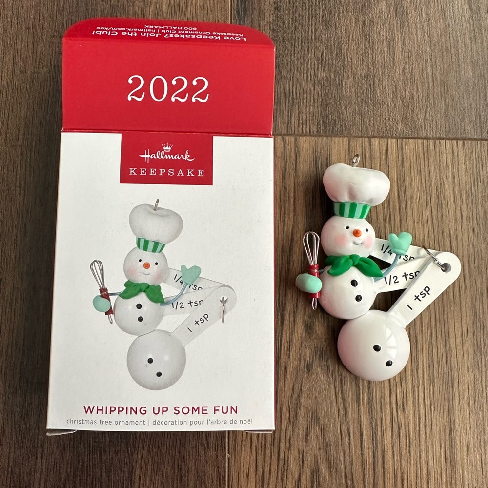 NIB Hallmark Whipping Up Some Fun 2022 Ornament